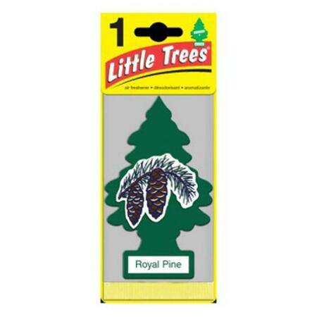 CAR FRESHNER U1P-10101 Royal Pine Air Freshener - Green, 24PK 511808